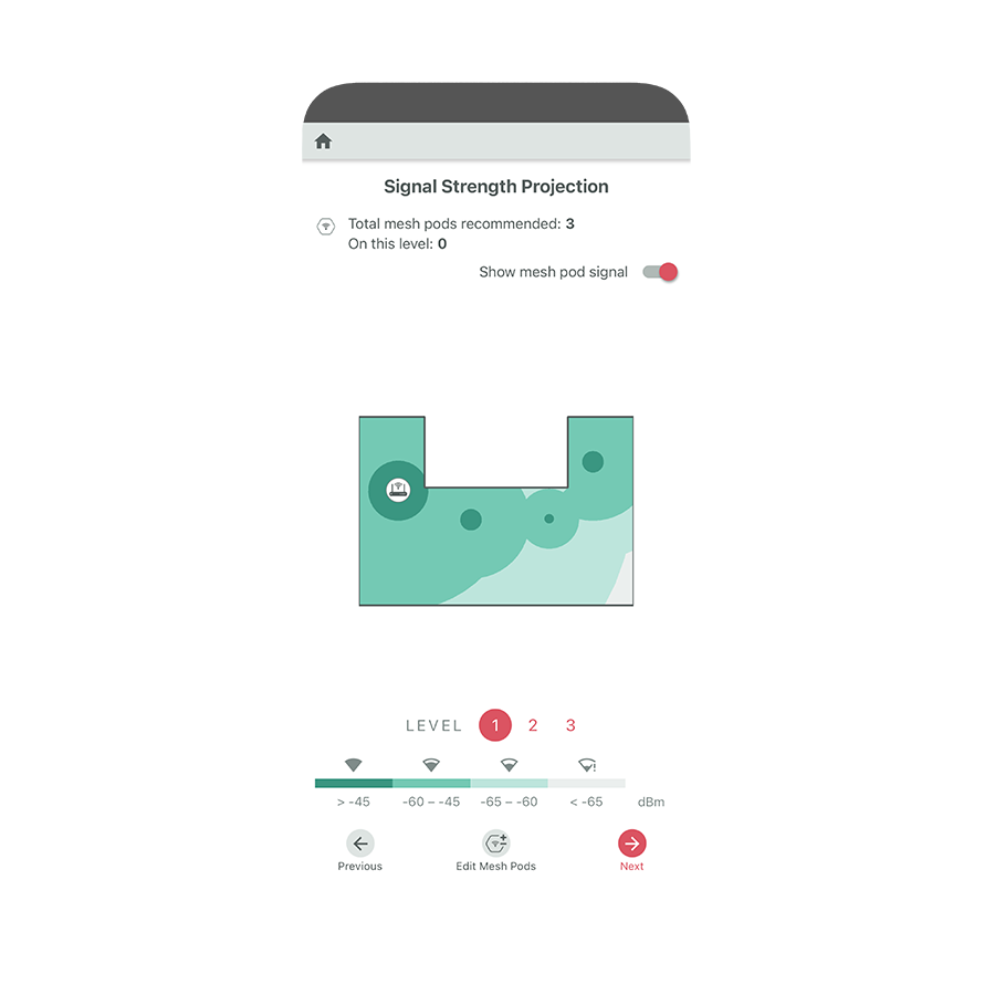 RouteThis — signal strength projection